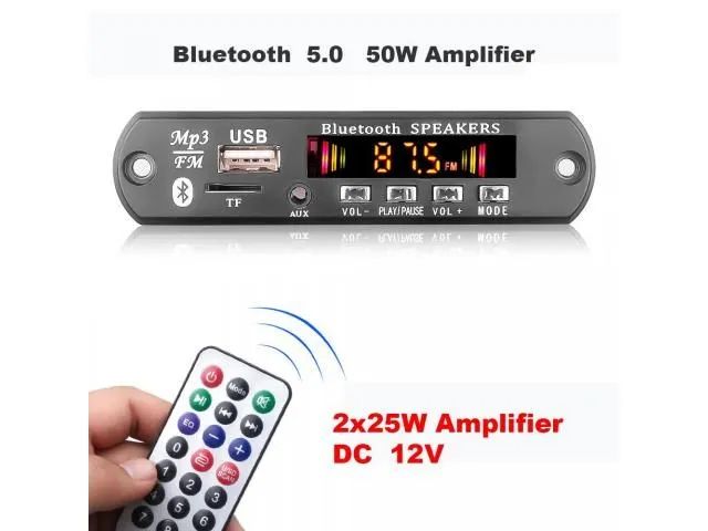 Placa decodificadora mp3 wma 30w,módulo de áudio  - Foto 4