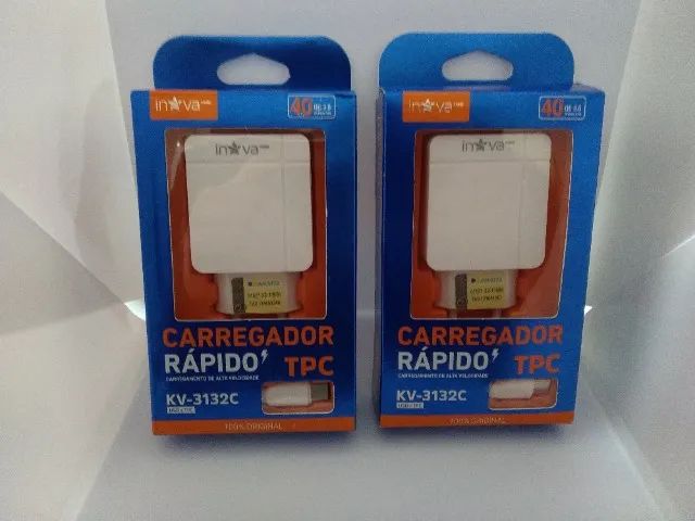 Kit carregador rápido 40w Inova