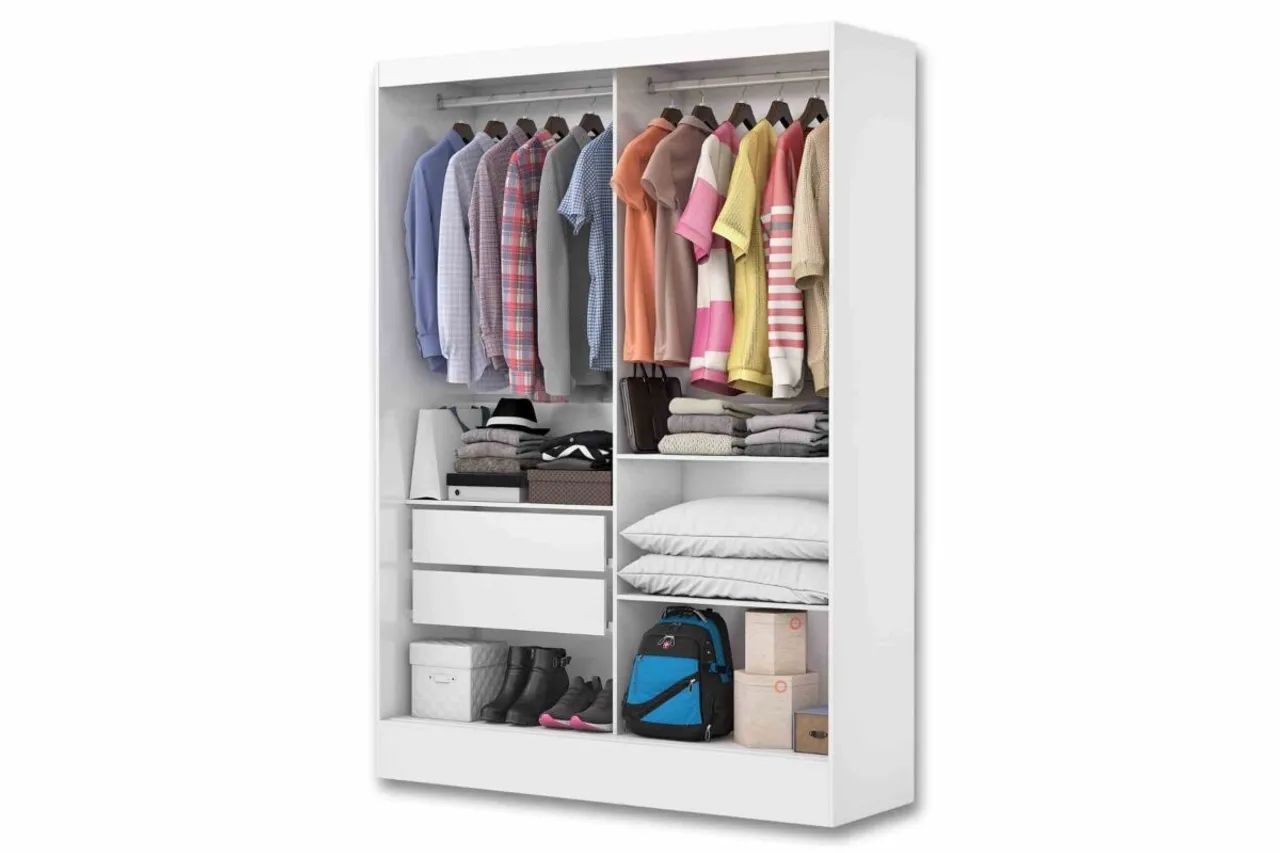 GUARDA ROUPA SOLTEIRO C/ESPELHO PLUS r75 - Foto 4