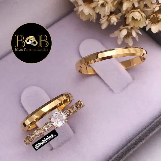 ALIANÇAS DE MOEDA PERSONALIZADAS - Foto 2