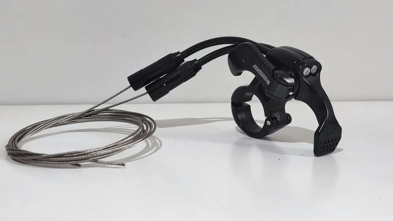 Trava dupla Suntour (suspensão + shock) - Foto 4