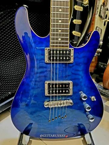 Ibanez Marty Friedman Sz520qm Blackberry 2003 - Instrumentos