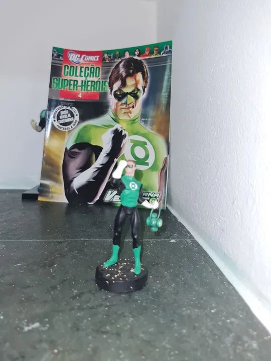 Lote Lanterna Verde - DC comics - Figurines action - Eaglemoss - Foto 4