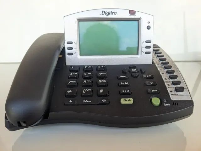 Telefone Fixo Ramal CTI PABX Dígitro TDD03 sem teste - Foto 2