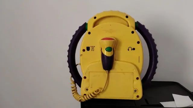 gravador karaoke fisher price só decorativo #av - Foto 2