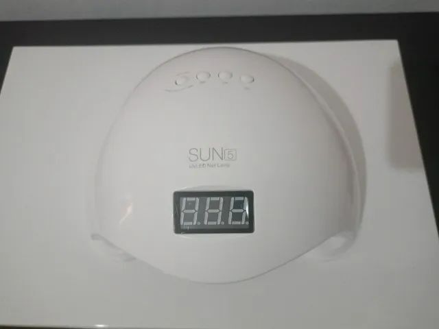 Cabine Sun 5 Led Bivolt para Unhas Gel 48w (leia descrição) 