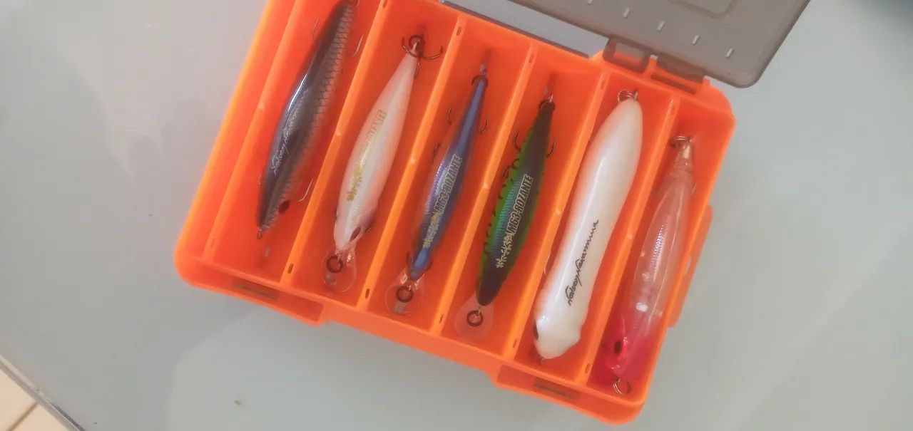 12 Iscas artificiais para pesca esportiva