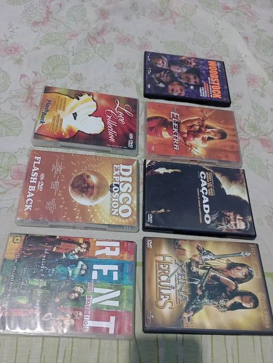 7 DVDs diversos,filmes,shows e  documentários  - Foto 2