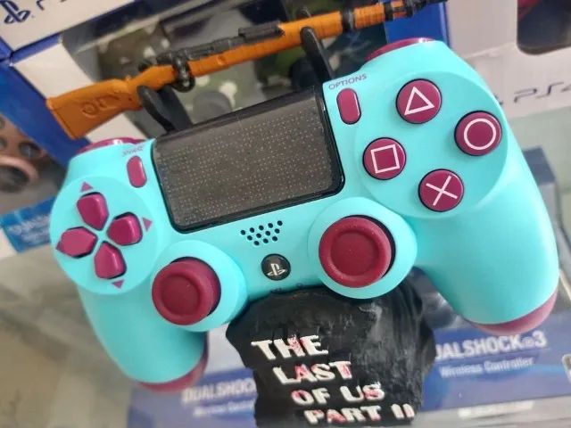Controles PS4 Sem Fio Acompanha Cabo USB - Linha Premium Leia a Descrição do Anuncio - Foto 3