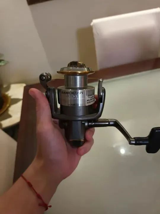 Molinete Daiwa Samurai 7i 4000 usado ,semi novo - Foto 2