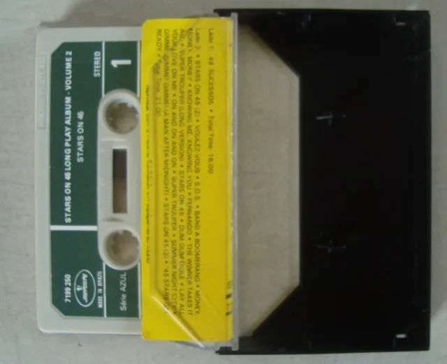 Stars On 45 Longplay Album 1981 Vol.2, Fita K7 Original - Foto 2