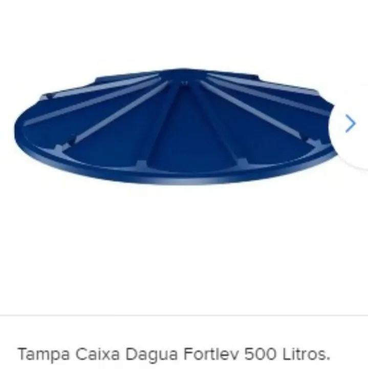 Tampa Caixa D'água FortLev 500 lts