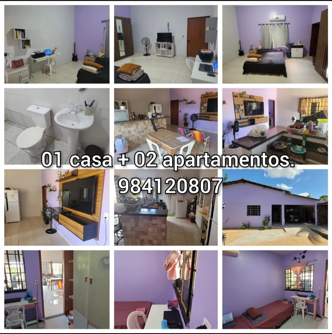 Vendo casa + 02 apartamentos