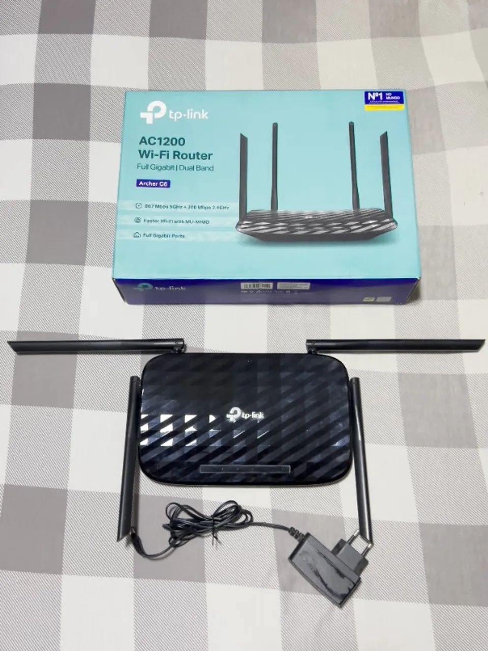 TP-Link Archer C6 Gigabit Router64319034193409122