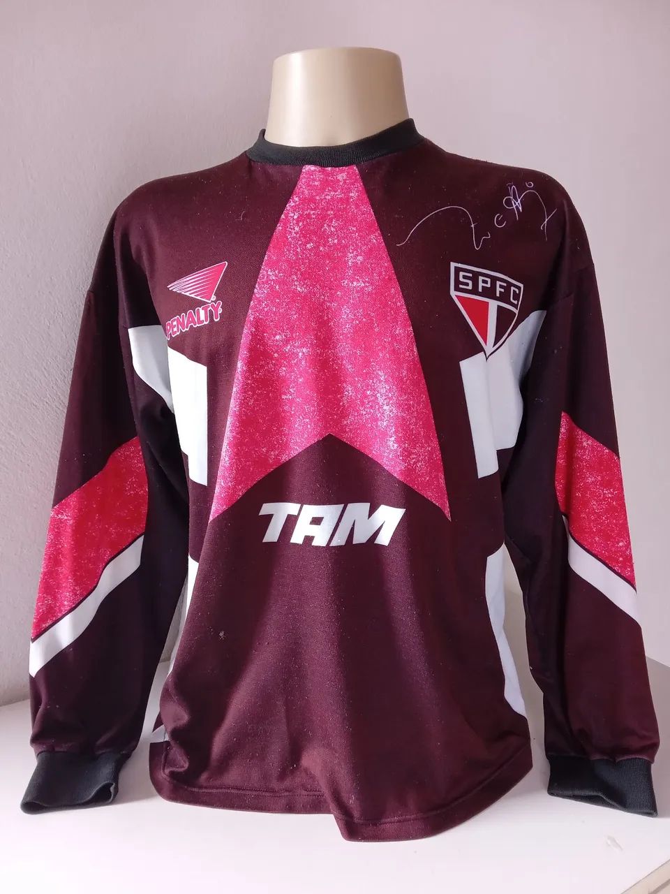 Camisa Penalty São Paulo FC 1993 - Goleiro  - Vintage 