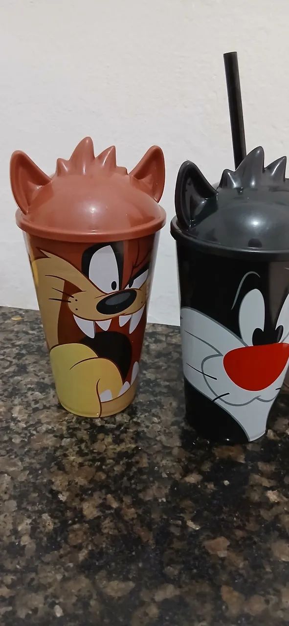 Copos Colecionáveis Looney Tunes - Foto 2