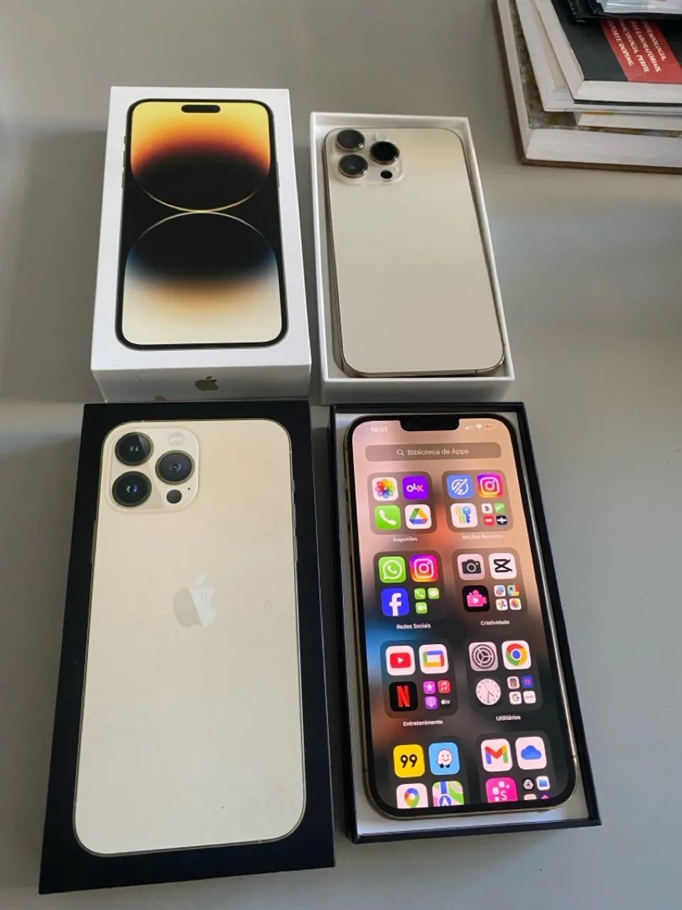 iPhone 14 Pro Max Gold !Excelente estado - Foto 4