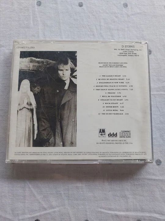 CD Sting - Nothing Like The Sun - Foto 3