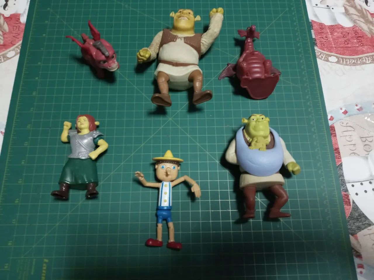 6 Escassas Miniaturas da Colecao Sherek - Foto 2