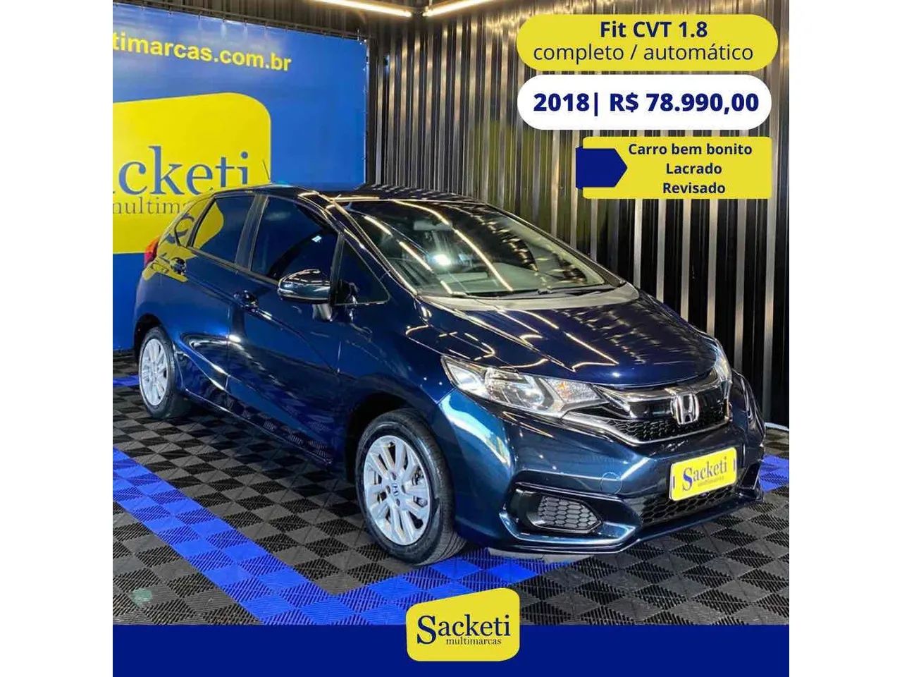 Honda Fit 2018 1.5 personal 16v flex 4p automático