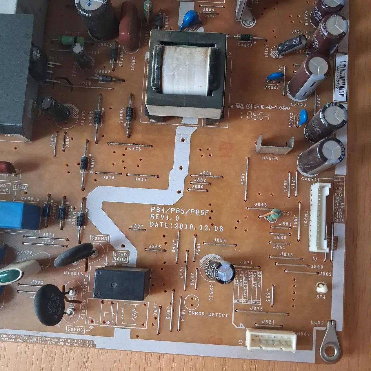 Placa fonte Pl43d450 funcionando perfeitamente  - Foto 2