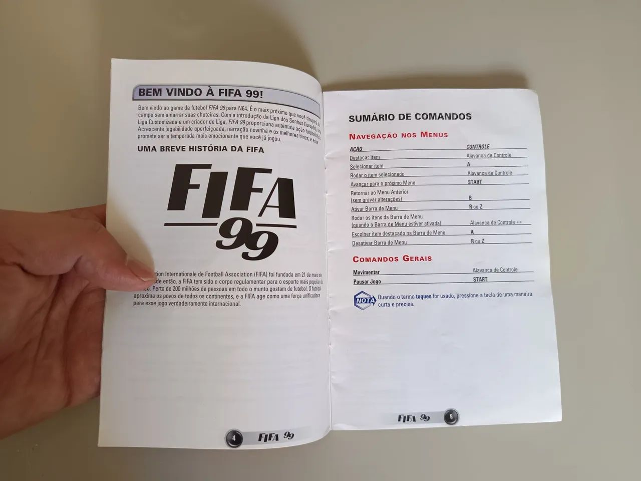 FIFA 99 Nintendo 64 + manual - Foto 3