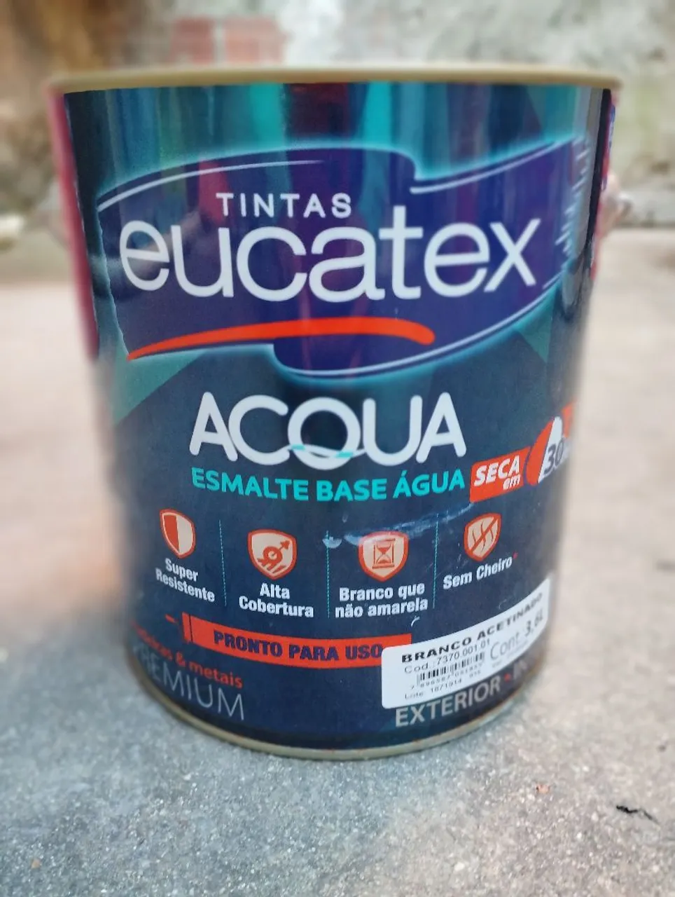 Tinta Eucatex- 3,6L - Branco