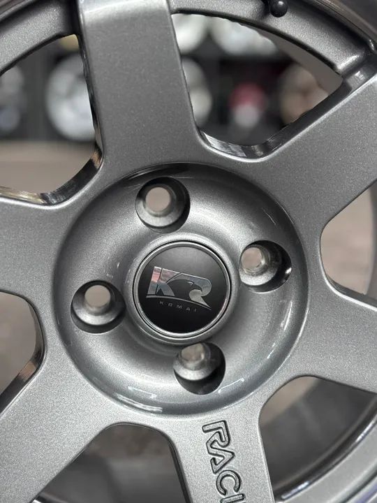 Rodas aro 15 Furação 4x100 - Foto 4