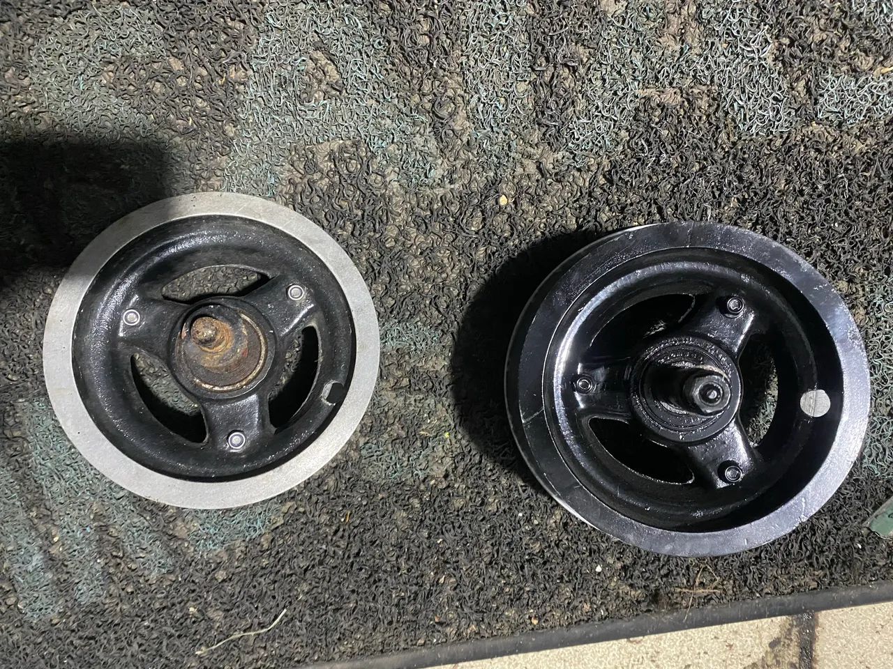 Par de rodos de alumínio para walkmachine  - Foto 2