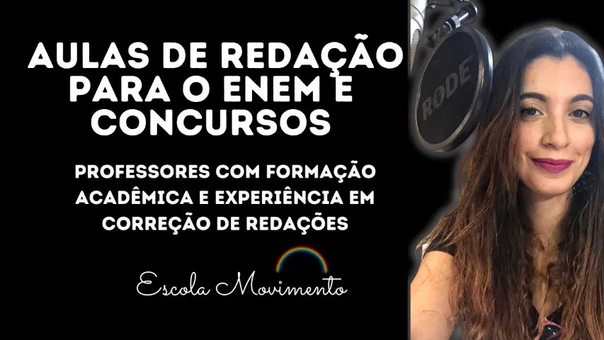 Aula de português e redação para concursos