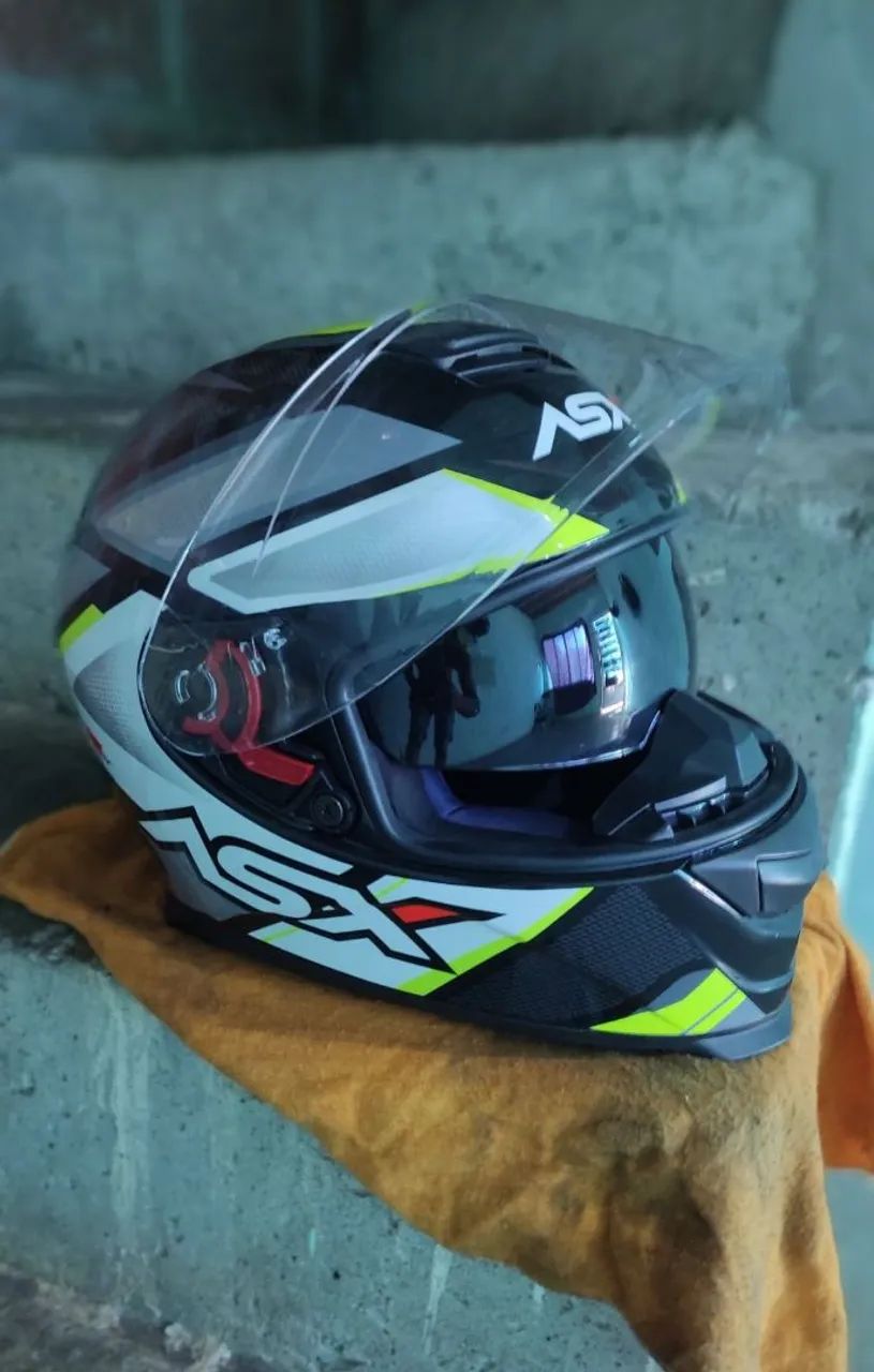 Vendo Ou troco capacete ASX 