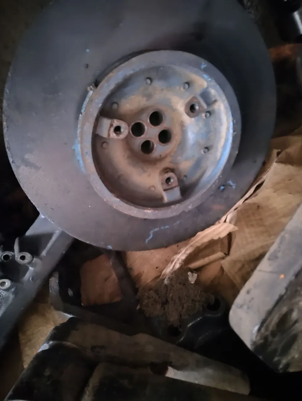 Polia motor mwm x 12