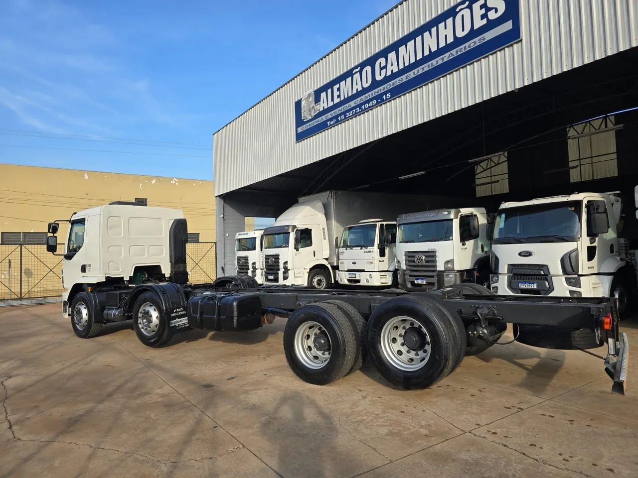 VOLVO VM 270 Ano 2020 Bitruck BAIXO KM ALEMÃO CAMINHÕES ITAPETININGA  - Foto 9