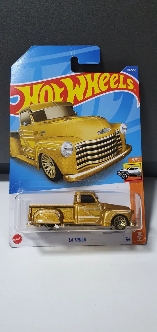 Hot Wheels La Troca Dourada