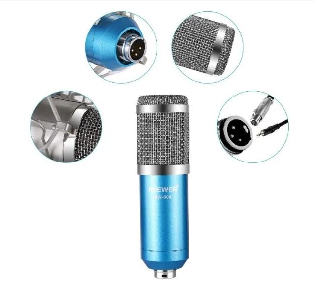 Vendo ou Troco  Microfone Condensador Profissional  Neewer NW800 na Caixa! - Foto 2