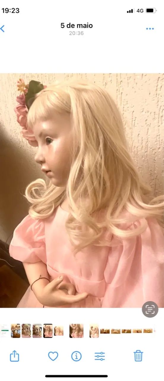 Boneca de Porcelana de Hildegard Gunzel - Foto 3