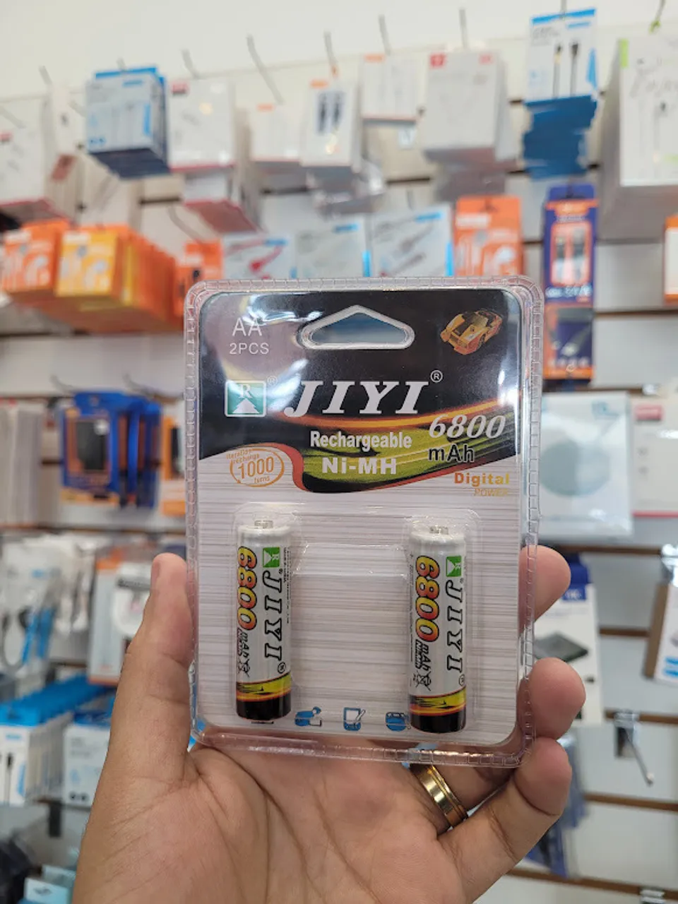 Pilha AA RECARREGAVEL JIYI 6800