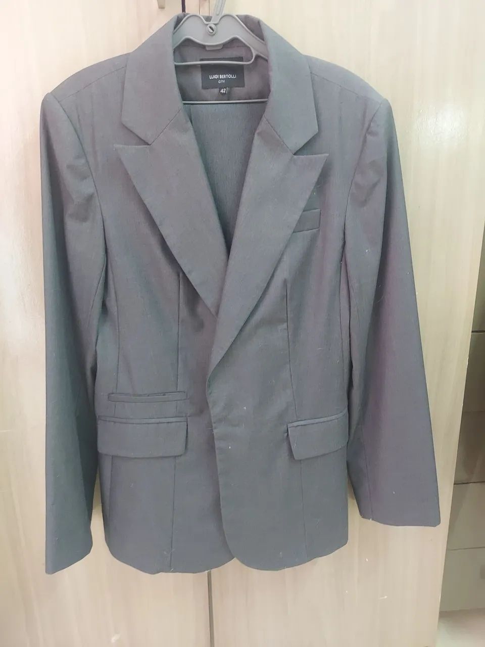 Terno cinza slim