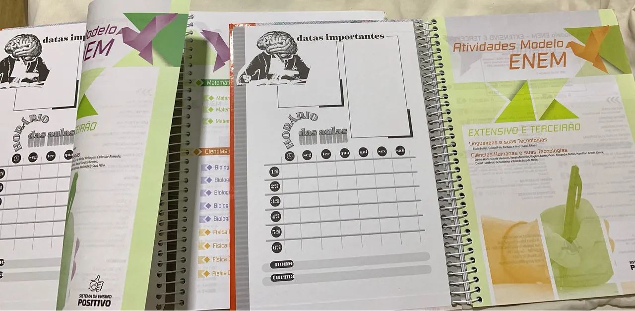 Apostilas (Sem uso) modelo Enem - Foto 2