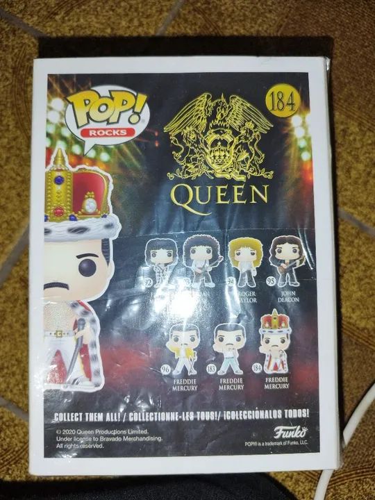 Funko Pop Rocks Freddie Mercury Queen 184 - Foto 2