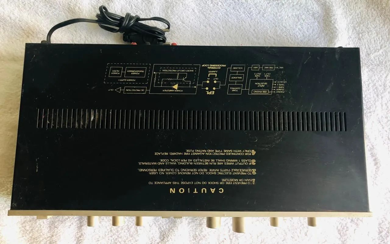 Amplificador Cygnus Stereo AC 200 - Foto 5