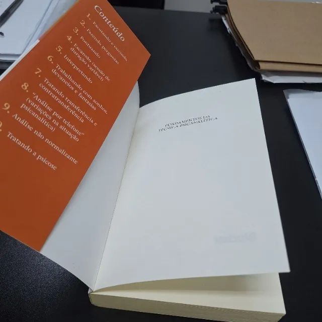 Livro Fundamentos da técnica psicanalitica ano 2020 - Foto 2