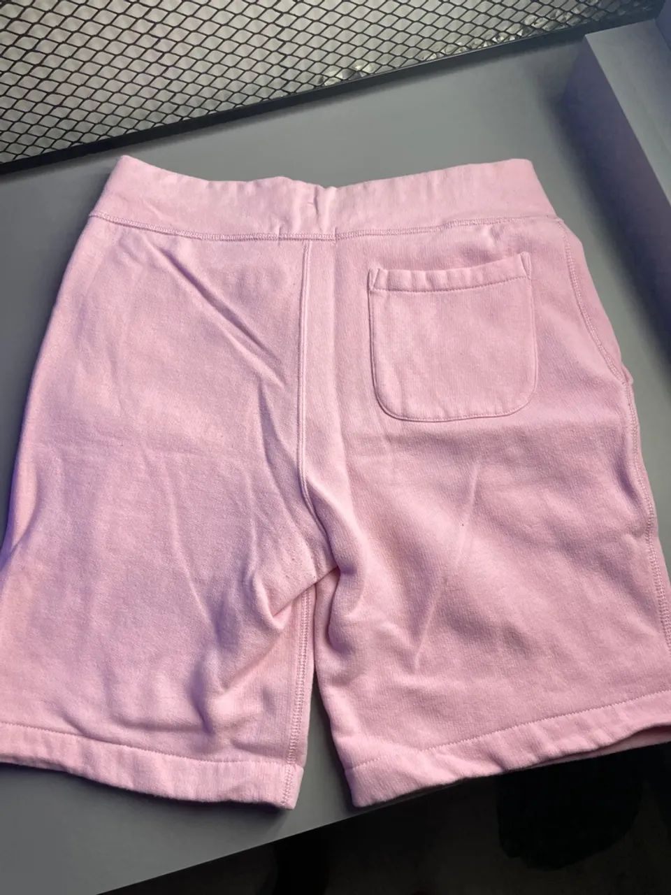 Shorts de Moletom Rosa Polo Ralph Lauren - Foto 3