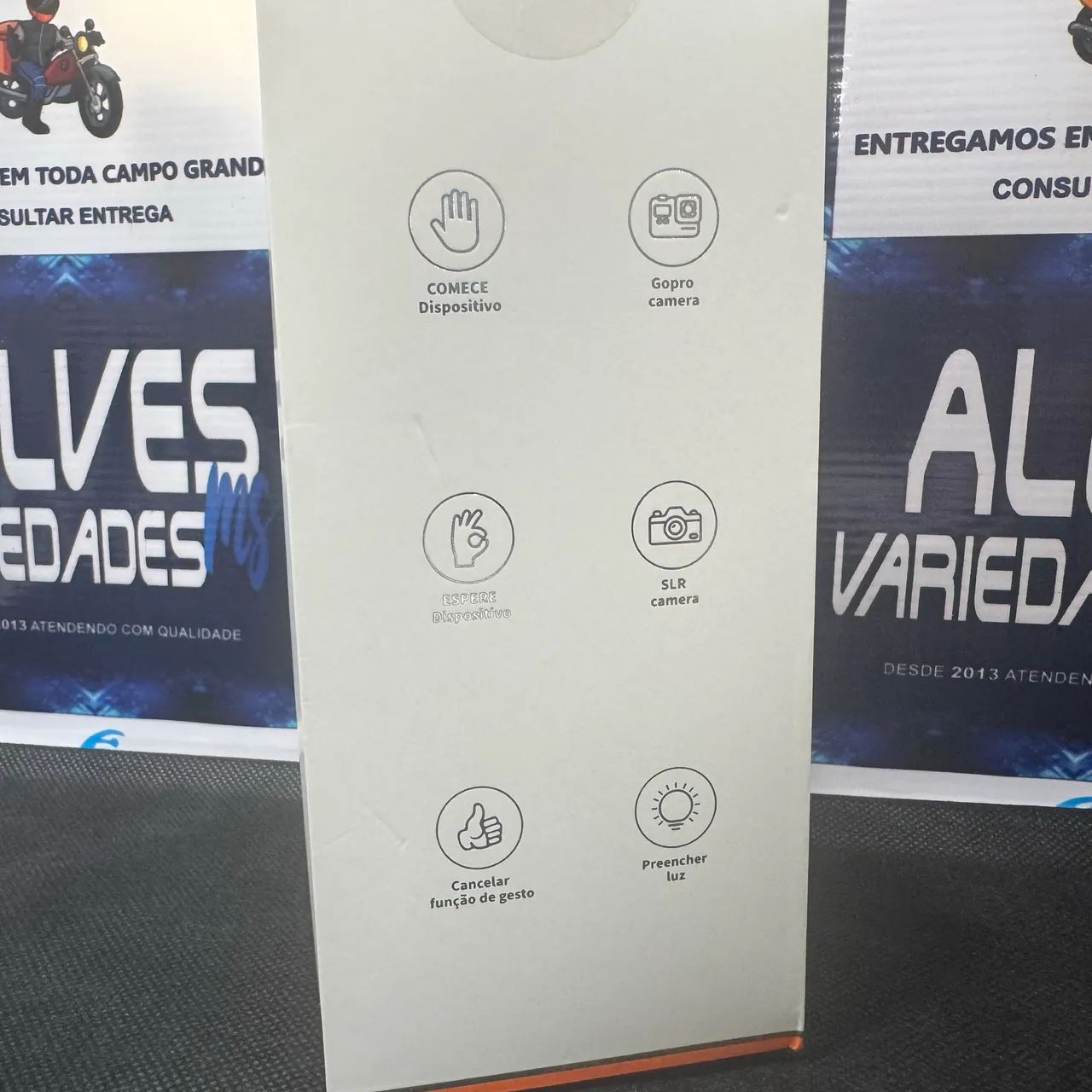 Suporte inteligente com rastreamento facial automático 360° - Foto 5