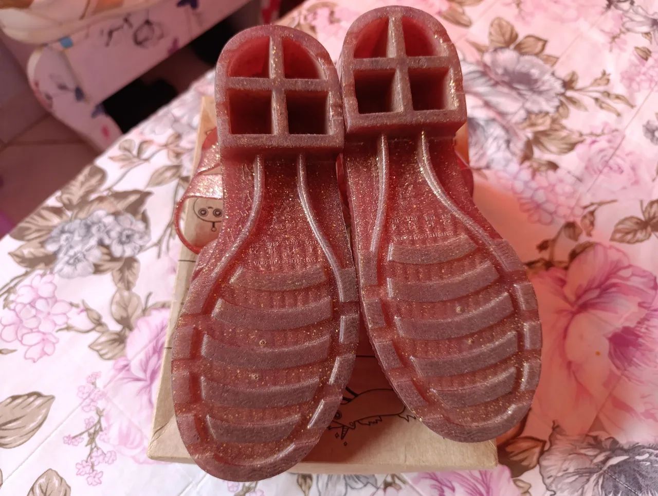 Sandália Glitter Mini Melissa ( não entrego e não abaixo o valor não insistir) - Foto 4