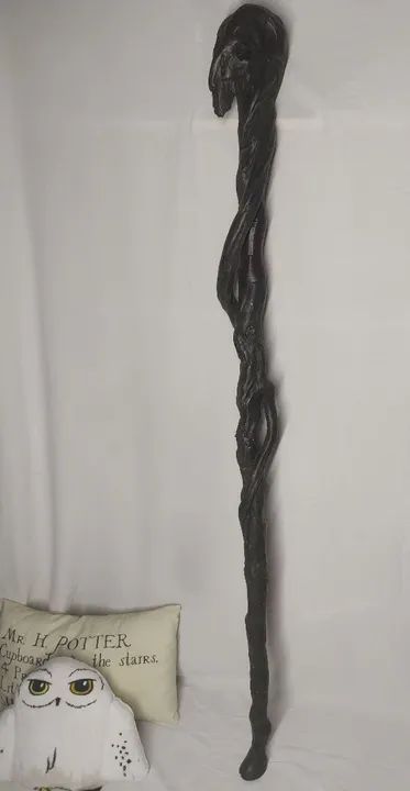 Cajado/Bengala Prof Alastor Moody - Olho Tonto Harry Potter - Foto 3