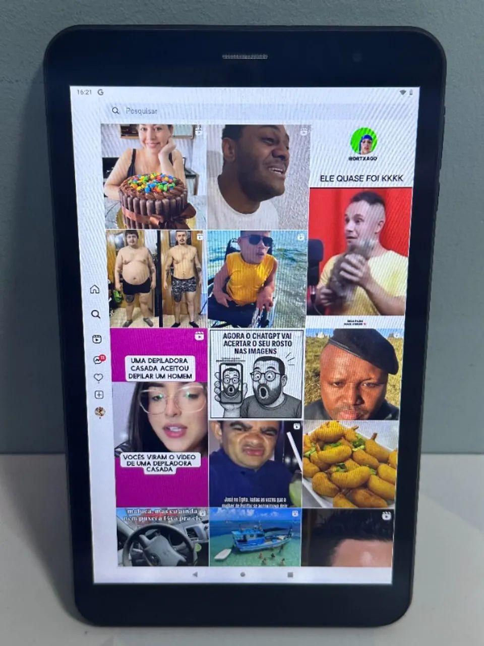 Tablet 8 polegadas Multilaser MLX8 4g Quad Core Android chip   - Foto 5