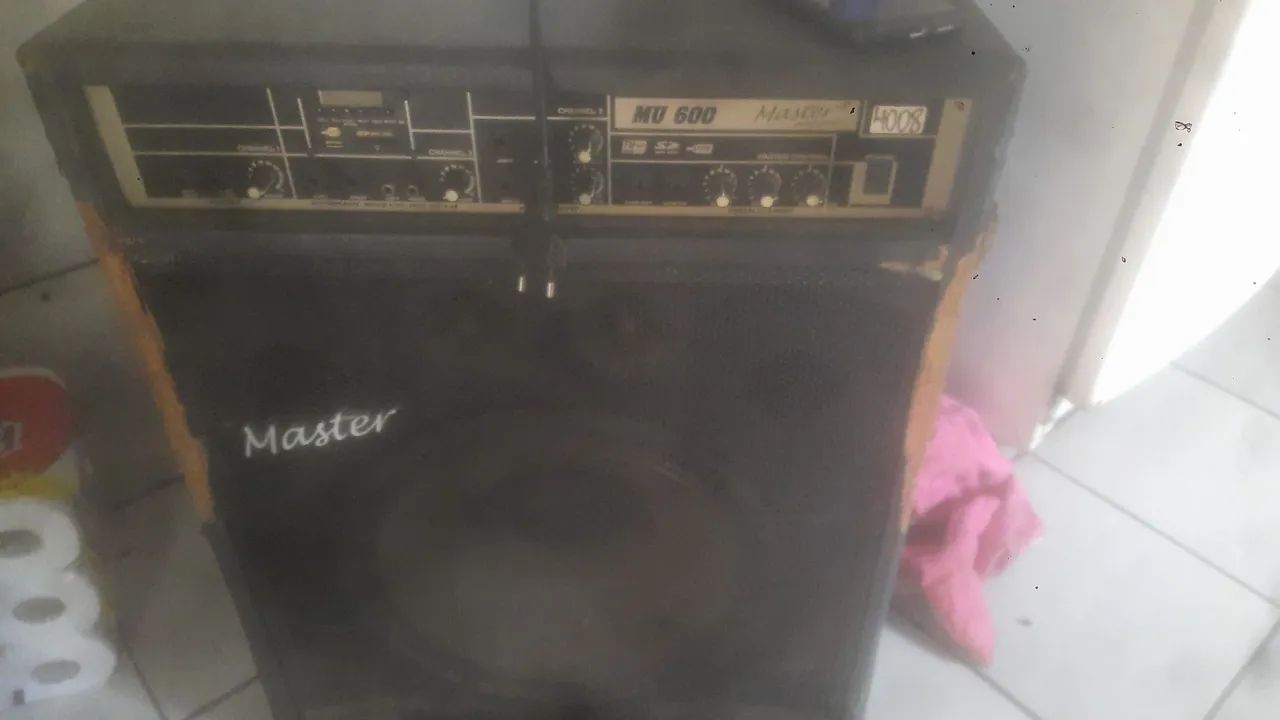 Amplificador Master MU 600