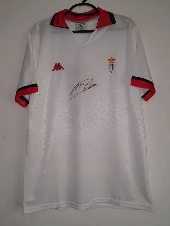 Milan Final Champions 1989 #9 Van Basten Autografada Certificada  - Foto 2