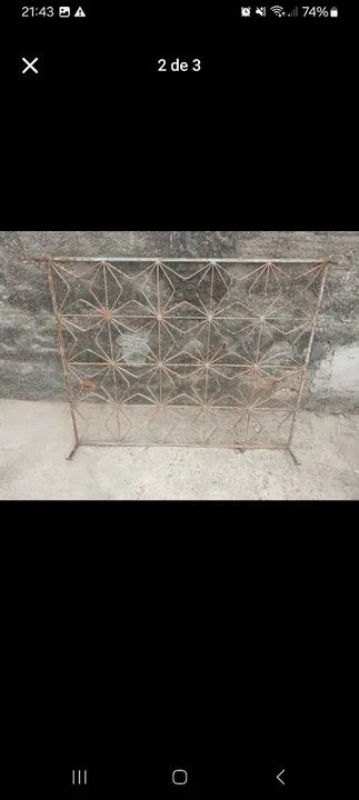 Tela de proteção em metal para janelas - Foto 2